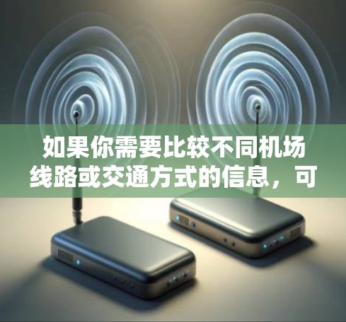 如果你需要比较不同机场线路或交通方式的信息，可以使用以下工具和资源来规划你的出行路线