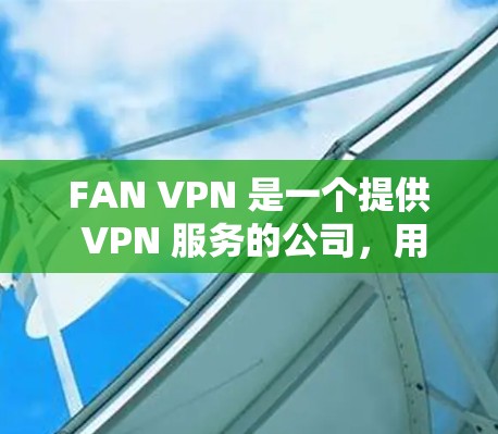FAN VPN 是一个提供 VPN 服务的公司，用户可以通过官网下载对应平台的客户端。以下是使用 FAN VPN 的电脑客户端的基本步骤